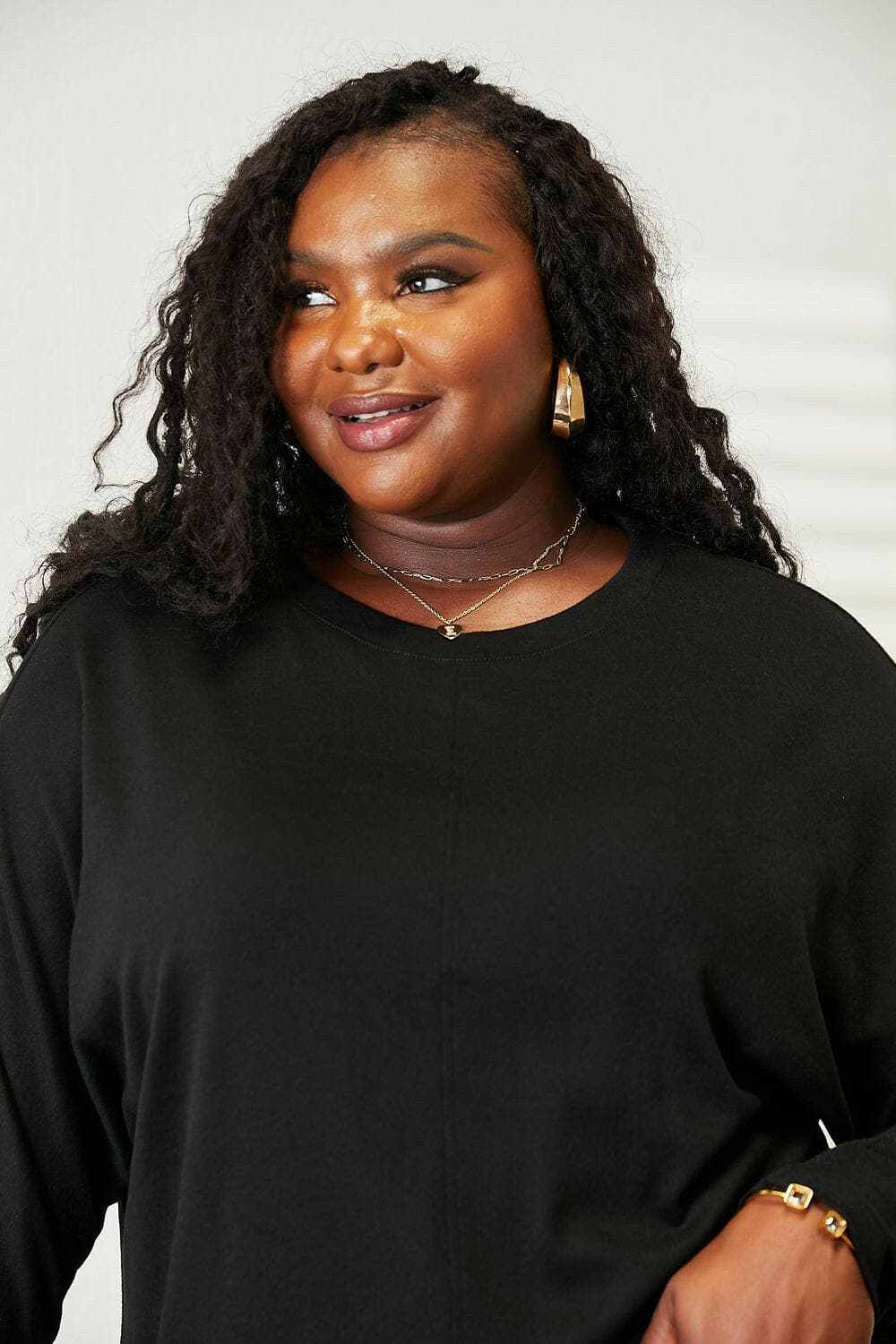 Chic sheer sleeve top for women - Love Salve